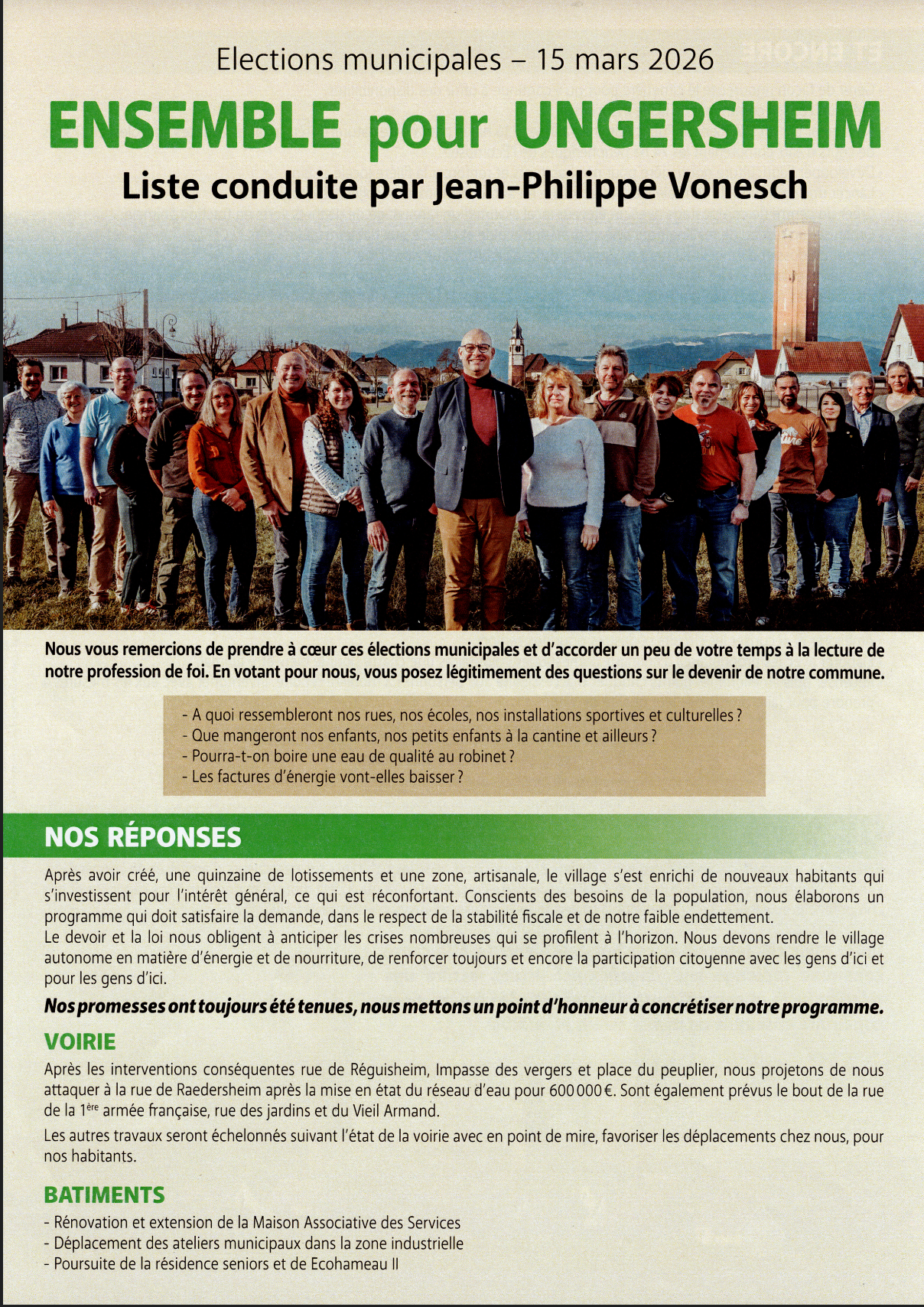 Profession de foi page 1